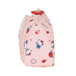 PORTATODO CON BOLSILLO DESPLEGABLE VACIO HELLO KITTY "HAPPINESS GIRL" 412116917 11*20 SAFTA22
