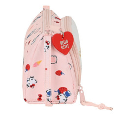PORTATODO CON BOLSILLO DESPLEGABLE VACIO HELLO KITTY "HAPPINESS GIRL" 412116917 11*20 SAFTA22