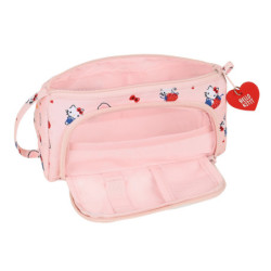 PORTATODO CON BOLSILLO DESPLEGABLE VACIO HELLO KITTY "HAPPINESS GIRL" 412116917 11*20 SAFTA22