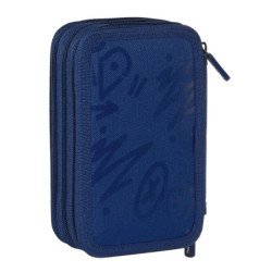 ESTUCHE CREMA TRIPLE 36 PCS REAL MADRID 2ª EQUIP. 412134857 19,5*12,5 SAFTA22