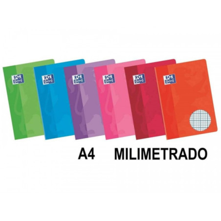 LIBRETA ENRI OXFORD SCHOOL A-4+ FL PROL 48H MM 4*4 2875154