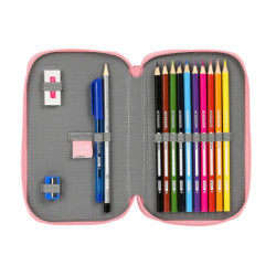 ESTUCHE CREMA DOBLE PEQ 28 PCS GLOWLAB "ENJOY THE RIDE" 412161854 19,5*12,5 SAFTA22