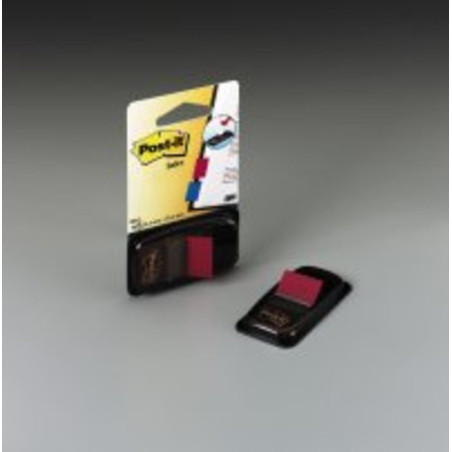 BANDERITA POST-IT 680 25*43MM ROJO 3M