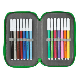 ESTUCHE CREMA DOBLE PEQ 28 PCS REAL BETIS BALOMPIE 412166854 19,5*12,5 SAFTA22