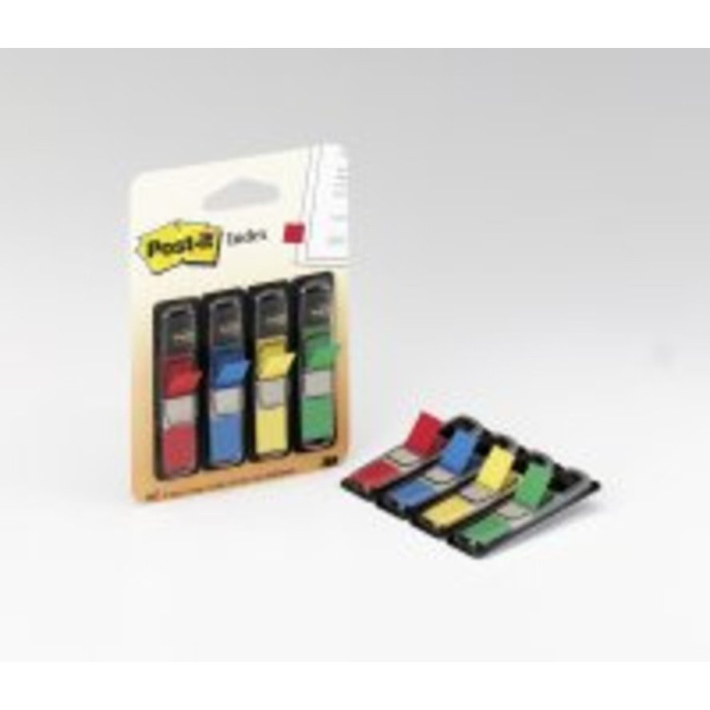 BANDERITA POST-IT 683 12*43MM 4 COLORES NORMALES 683-4 3M