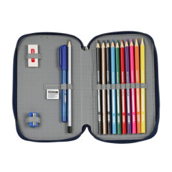 ESTUCHE CREMA DOBLE PEQ 28 PCS BENETTON "UNITED" 412206854 19,5*12,5 SAFTA22