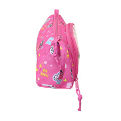 PORTATODO CON BOLSILLO DESPLEGABLE LLENO MINNIE MOUSE "LUCKY" 412212907 11*20 SAFTA22