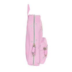 ESTUCHE CREMA MOCHILA C/4 PORT.LLENOS MOOS "MAGIC GIRLS" 412218747 23*12 SAFTA22