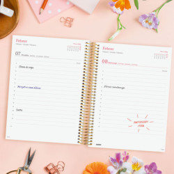 AGENDA DESIGN COL.E10 1DP 2026 FLORA CAT+ FINOCAM26 742353026 172 X 29 X 212 MM