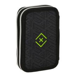 ESTUCHE CREMA DOBLE PEQ 28 PCS NERF "NEON" 412240854 19,5*12,5 SAFTA22