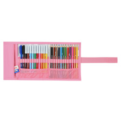 ESTUCHE CREMA ENROLLABLE 27 PCS. BENETTON "FLAMINGO PINK" 412252786 20*7 SAFTA22