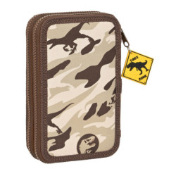 PLUMIER DOBLE PQÑO 28 PCS JURASSIC WORLD "DOMINION" SAFTA23 ENERO 412263854