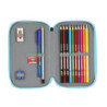 ESTUCHE CREMA DOBLE PEQ 28 PCS SUPERTHINGS "KAZOOM KIDS" 412276854 19,5*12,5 SAFTA22