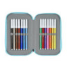 ESTUCHE CREMA DOBLE PEQ 28 PCS SUPERTHINGS "KAZOOM KIDS" 412276854 19,5*12,5 SAFTA22
