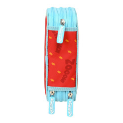 ESTUCHE CREMA TRIPLE 36 PCS SUPERTHINGS "KAZOOM KIDS" 412276857 19,5*12,5 SAFTA22