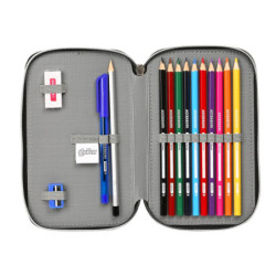 ESTUCHE CREMA DOBLE PEQ 28 PCS AVENGERS "INFINITY" 412279854 19,5*12,5 SAFTA22