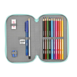 PLUMIER DOBLE PQÑO 28 PCS PEPPA PIG "COSY CORNER" SAFTA23 ENERO 412290854