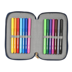 PLUMIER DOBLE PQÑO 28 PCS HARRY POTTER "MAGICAL" SAFTA22 VAC 412293854