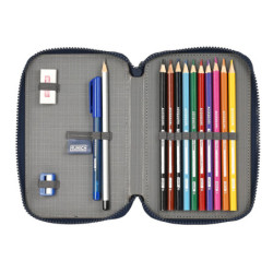 PLUMIER DOBLE PQÑO 28 PCS MUNICH "FLASH" 412300854 SAFTA23 VAC