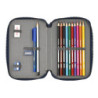 PLUMIER DOBLE PQÑO 28 PCS MUNICH "FLASH" 412300854 SAFTA23 VAC