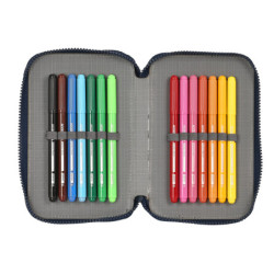 PLUMIER DOBLE PQÑO 28 PCS MUNICH "FLASH" 412300854 SAFTA23 VAC