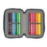 PLUMIER DOBLE PQÑO 28 PCS MUNICH "FLASH" 412300854 SAFTA23 VAC
