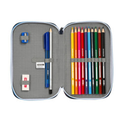 PLUMIER DOBLE PQÑO 28 PCS BENETTON "SIXTIES" SAFTA23 ENERO 412306854