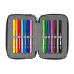 PLUMIER TRIPLE 36 PCS SUPER MARIO 412308857 SAFTA23 VAC