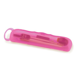 COMPAS CON ADAPTADOR UNIVERSAL ROSA FAIBO.