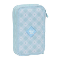 PLUMIER DOBLE PQÑO 28 PCS GLOWLAB "CISNES" 412313854 SAFTA24