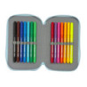 PLUMIER DOBLE PQÑO 28 PCS GLOWLAB "CISNES" 412313854 SAFTA24