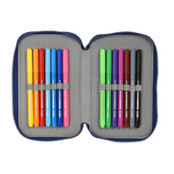 PLUMIER DOBLE PQÑO 28 PCS MICKEY MOUSE "ONLY ONE" SAFTA23 ENERO 412314854