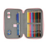 PLUMIER DOBLE PQÑO 28 PCS GLOWLAB "HEARTS" SAFTA23 ENERO 412317854