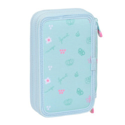 PLUMIER DOBLE PQÑO 28 PCS RECICLADO GLOWLAB KIDS "CUTE DOLL" SAFTA23 ENERO 412323854