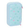PLUMIER DOBLE PQÑO 28 PCS RECICLADO GLOWLAB KIDS "CUTE DOLL" SAFTA23 ENERO 412323854