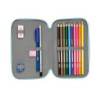 PLUMIER DOBLE PQÑO 28 PCS RECICLADO GLOWLAB KIDS "CUTE DOLL" SAFTA23 ENERO 412323854