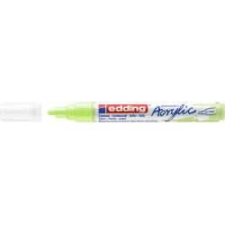 MARCADOR EDDING N.º 5100 ACRILICO 2-3 MM VERDE PASTEL COLOR 917 UNIDAD