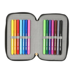 PLUMIER DOBLE PQÑO 28 PCS HARRY POTTER "BRAVERY" 412330854 SAFTA23 VAC