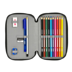 PLUMIER DOBLE PQÑO 28 PCS EL NIÑO "GREEN BALI" SAFTA23 ENERO 412332854