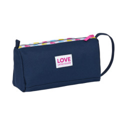 PORTATODO CON BOLSILLO DESPLEGABLE LLENO BENETTON "LOVE" SAFTA23 ENERO 412350907