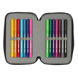 PLUMIER TRIPLE 36 PCS REAL MADRID 1ª EQUIP. 23/24 412354857 SAFTA23 VAC