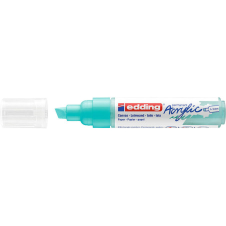 MARCADOR EDDING N.º 5000 ACRILICO 5-10 MM TURQUESA COLOR 934 UNIDAD