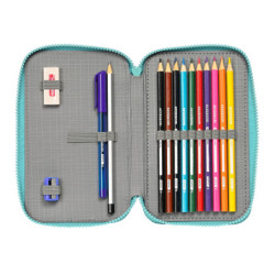 PLUMIER DOBLE PQÑO 28 PCS BABY SHARK "SURFING" SAFTA23 SEP 412360854