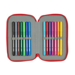 PLUMIER DOBLE PQÑO 28 PCS SEVILLA FC 412365854 SAFTA23 VAC