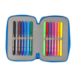 PLUMIER DOBLE PQÑO 28 PCS SUPER MARIO "PLAY" 412371854 SAFTA24