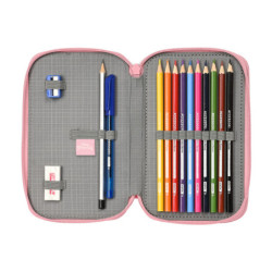 PLUMIER DOBLE PQÑO 28 PCS PRINCESAS DISNEY "MAGICAL" SAFTA23 ENERO 412380854