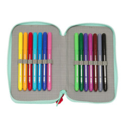 PLUMIER DOBLE PQÑO 28 PCS GEORGE 412392854 SAFTA24