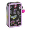 PLUMIER DOBLE PQÑO 28 PCS MONSTER HIGH "CREEP" 412398854 SAFTA23 VAC