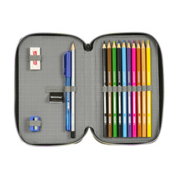 PLUMIER DOBLE PQÑO 28 PCS MONSTER HIGH "CREEP" 412398854 SAFTA23 VAC