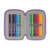 PLUMIER TRIPLE 36 PCS STITCH "SWEET" SAFTA25 ENERO 412417857